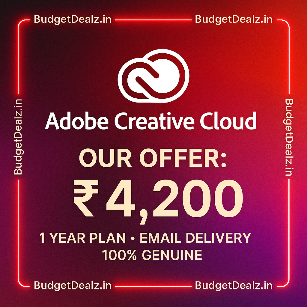 Adobe Creative Cloud Enterprizes— 1 Year